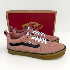 Vans Filmore Suede Washed Port Gum Size 8.5 Low Skate Shoes Mauve New Sneakers